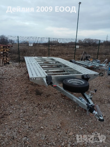 Платформа 5.00м. / 2.10м./ 2700кг. / ПОД НАЕМ, снимка 4 - Ремаркета - 53384339