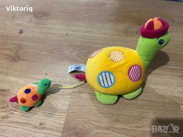 Плюшена костенурка, снимка 2 - Плюшени играчки - 53965247