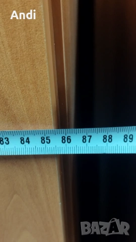 Двукрил гардероб с четири врати - Офис шкаф с рафтове 86/42/205 см, снимка 3 - Гардероби - 53661833