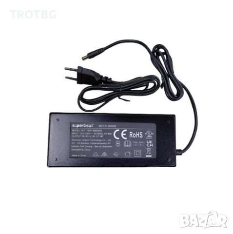 Зарядно 58.8V 2A 5.5x2.1 (DC5521) за електрически скутер KuKirin G3, снимка 3 - Друга електроника - 52654989