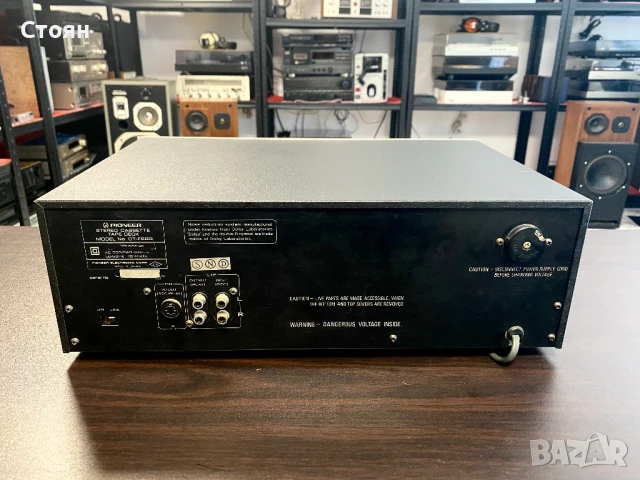 Касетен дек Pioneer, снимка 9 - Декове - 51341545