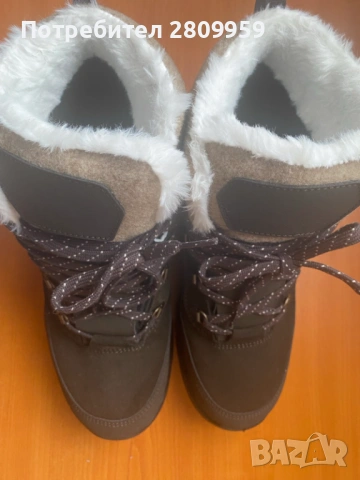 Зимни непромокаеми кожени обувки