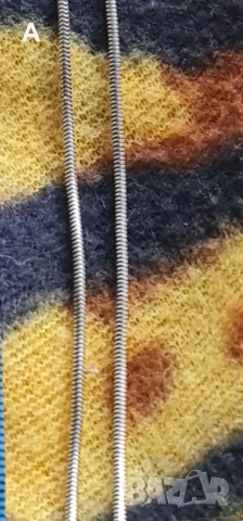 Сребърен синджир 5грама, снимка 3 - Колиета, медальони, синджири - 54293659