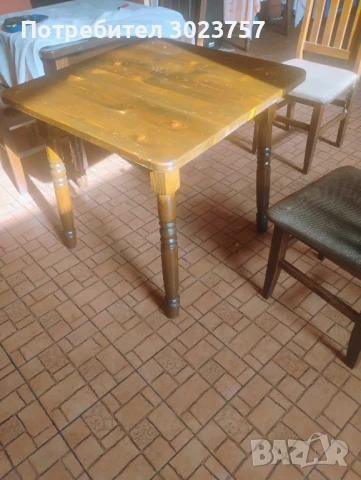 Маси масив ,столове, снимка 3 - Обзавеждане за заведение - 51075675