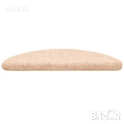 vidaXL Самозалепващи стелки за стъпала, 5 бр, кафяви, 56x17x3 см(SKU:149674), снимка 2 - Други - 48717454