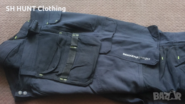 Bekken & Strom MOELV HÅNDVERKSBUKSE 4-VEIS STRETCH Pant размер 3XL еластичен работен панталон W4-527, снимка 6 - Панталони - 52027938