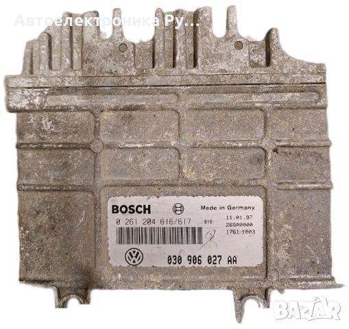 Компютър Двигател за Фолксваген Поло, ECU VW Polo 1.4i, 030906027AA, Bosch 0261204616/617