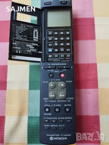 оригинално дистанционно HITACHI, снимка 2 - Дистанционни - 50619591