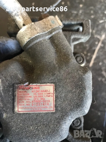 Компресор климатик за Mazda 626 1.8 (2001) H12A1AA4DJ, снимка 2 - Части - 53611357