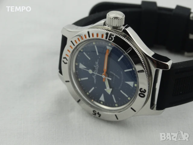 ВОСТОК АМФИБИЯ АВТОМАТИЧЕН ref: 12041Г, снимка 4 - Мъжки - 51335507