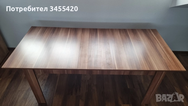 трапезна маса ( разтегаема)+6 стола , снимка 5 - Маси - 52923193