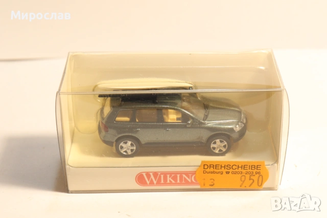WIKING H0 1/87 VW TOUAREG МОДЕЛ КОЛИЧКА