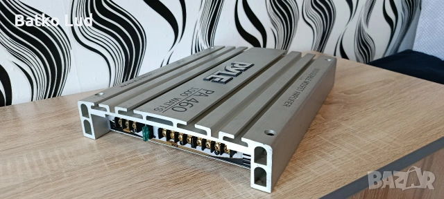 Усилвател Pyle PA 460, снимка 3 - Ресийвъри, усилватели, смесителни пултове - 54172492