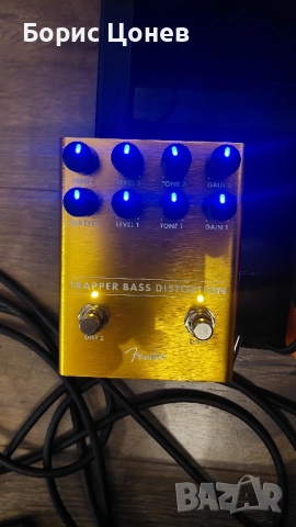 Fender Trapper Bass Distortion Фендер ефект за бас китара, снимка 3 - Други - 52237824