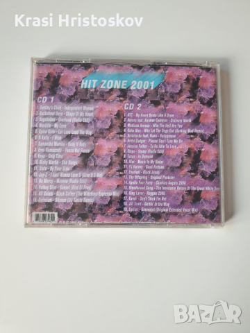 hit zone 2001 cd, снимка 3 - CD дискове - 44961252