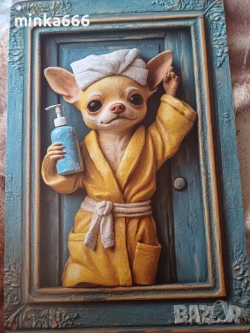 Метална табела за баня., снимка 3 - Картини - 50183485