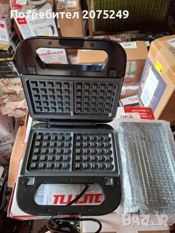 Тостер Reemix 3-in-1 Waffle, Grill & Sandwich Maker., снимка 2 - Тостери - 54158326