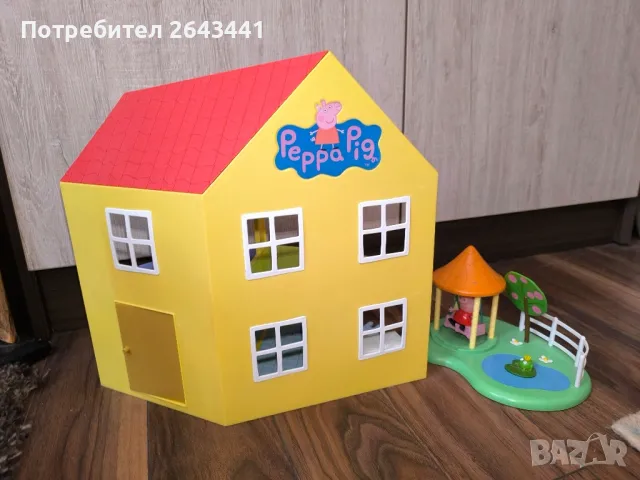 Голям ЛОТ играчки Peppa pig къща,училище и площадка Пепа пиг, снимка 6 - Образователни игри - 47165289