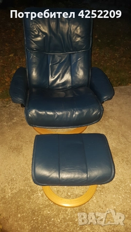 табуретка за крака + стол, снимка 16 - Дивани и мека мебел - 52042694