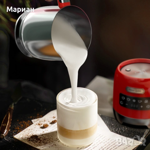 разпенител за мляко 5в1, уред за приготвяне на горещ шоколад,лате,капучино , снимка 7 - Други - 53890983