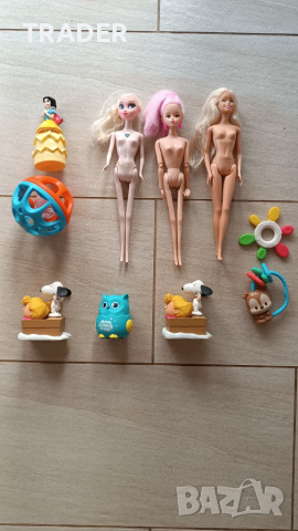 Сет кукли за обличане преобличане топка бухалче механични, снимка 7 - Кукли - 40421652