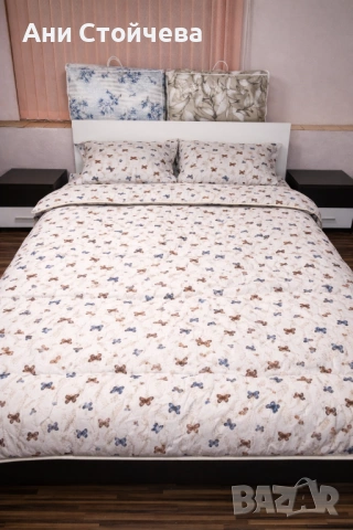 Спален комплект с олекотена завивка , снимка 6 - Спално бельо - 53796101