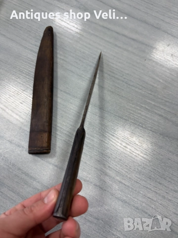 Стар буйновски нож с кания №7466 , снимка 5 - Антикварни и старинни предмети - 52035309