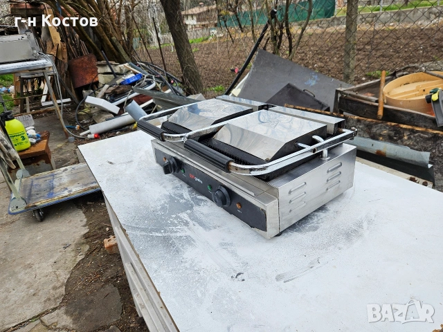 Тостер Преса Професионална Монофазна 2-ка. Цена 180 Евро , снимка 5 - Обзавеждане на кухня - 54028549