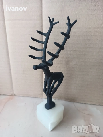 Бронзова скулптура , снимка 5 - Статуетки - 53862795