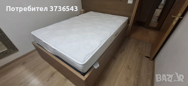 Матрак TED Matterra 140/200 – 26 см, двулицев хибрид, снимка 5 - Матраци - 53173167