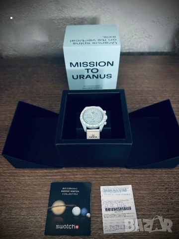 Продавам: 3 броя Omega X Swatch Bioceramic Moonswatch, снимка 4 - Мъжки - 53580086