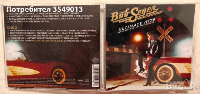 CD / ЦД компакт диск - Bob Seger - 2011 - Ultimate Hits [2 CD], снимка 11 - CD дискове - 54116574