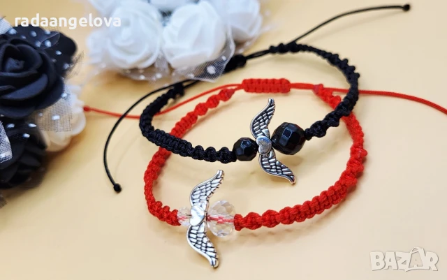 Гривна " Ангел пазител ", снимка 2 - Гривни - 50528882