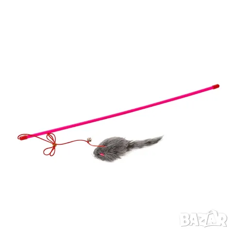 Въдица за котка с мишка. Играчки за котки. Котешки играчки. Въдичка, снимка 2 - За котки - 35333957