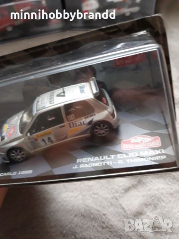 Peugeot 208 T16 R5 Skoda Fabia S2000 Renault Clio Maxi 1.43 Eaglemoss Rally Monte-Carlo, снимка 7 - Колекции - 46522825