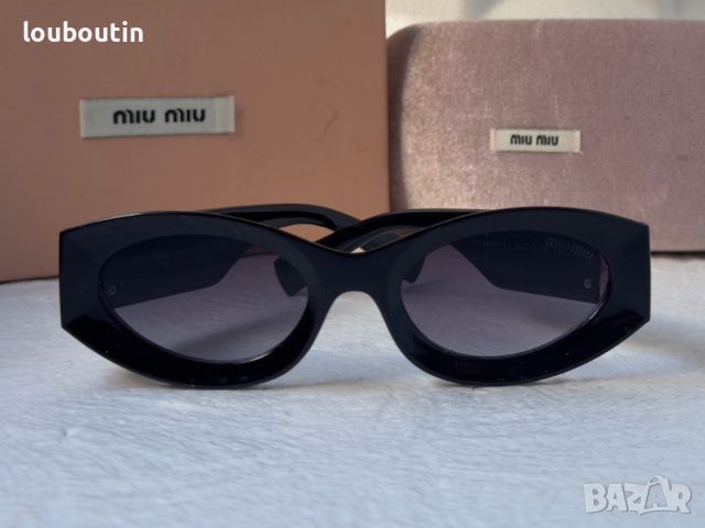 Miu 2024 слънчеви очила с лого , снимка 6 - Слънчеви и диоптрични очила - 45504476