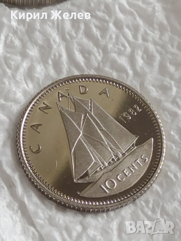 Лот монети 6 броя Канадски долари, центове непипани мат гланц перфектно състояние 42636, снимка 7 - Нумизматика и бонистика - 45021042