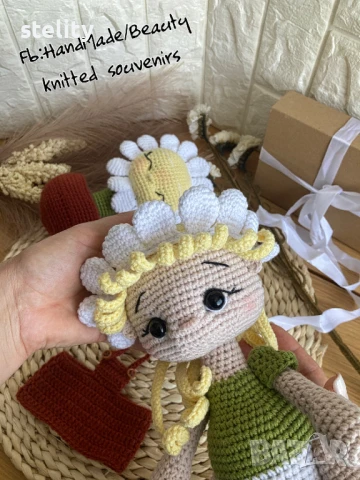 Кукла Маргаритка, снимка 5 - Кукли - 51297237