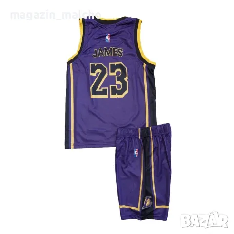 ДЕТСКИ БАСКЕТБОЛЕН ЕКИП – NBA LA LAKERS LeBron James 23; размери: 176 см., снимка 2 - Спортна екипировка - 35471081