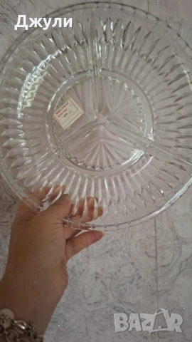 Старинни Кристални Фруктиери , снимка 3 - Прибори за хранене, готвене и сервиране - 52381053