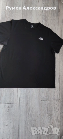 Оригинална черна мъжка тениска THE NORTH FACE размер XXL, снимка 2 - Тениски - 54099228