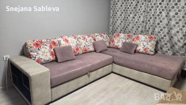 Продавам диван-спалня с ракла.