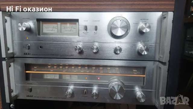 AKAI RACK  AKAI AM-2450- AKAI AT-2450, снимка 3 - Ресийвъри, усилватели, смесителни пултове - 49266519