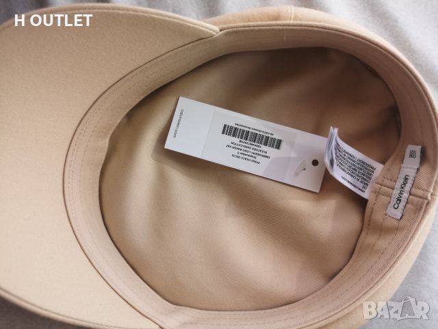 Оригинална шапка тип барета CALVIN KLEIN OS  /551/, снимка 5 - Шапки - 46507692