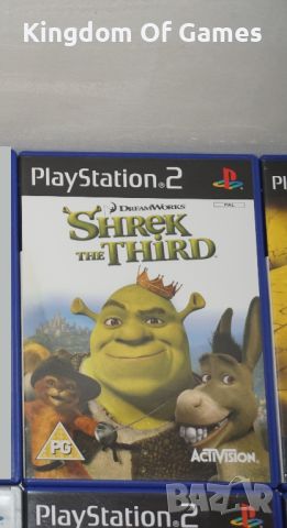 Игри за PS2 Shrek 3/Harry Potter/Lord Of The Rings/Fantastic Four/Driv3r/PES 08/Free Running, снимка 2 - Игри за PlayStation - 45572050