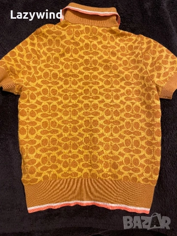 Плетена блуза Coach, снимка 5 - Блузи с дълъг ръкав и пуловери - 54011815