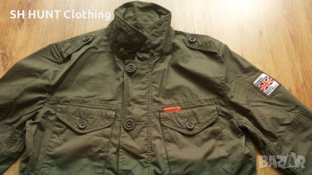 SUPERDRY MILITARY Jacket размер М яке пролет есен - 1053, снимка 4 - Якета - 46118121