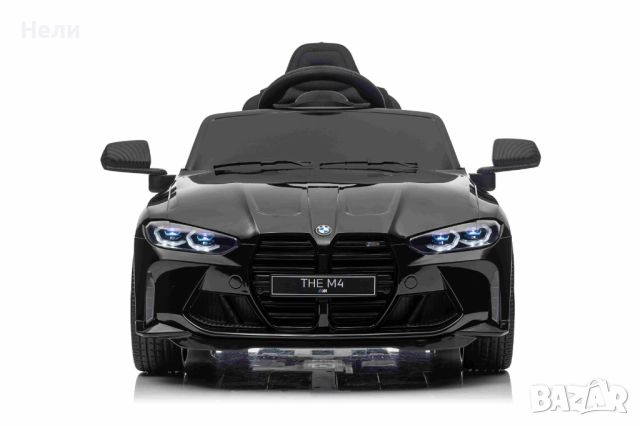 Акумулаторен КОЛА Лицензиран BMW M4 ,12V батерия, C MP3, снимка 9 - Детски велосипеди, триколки и коли - 46663786