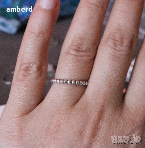 Много красив сребърен пръстен - модел R054, снимка 4 - Пръстени - 53530653