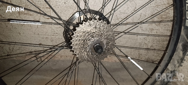 Капли с гуми и венец касета 27.5 цола, снимка 2 - Части за велосипеди - 52463284